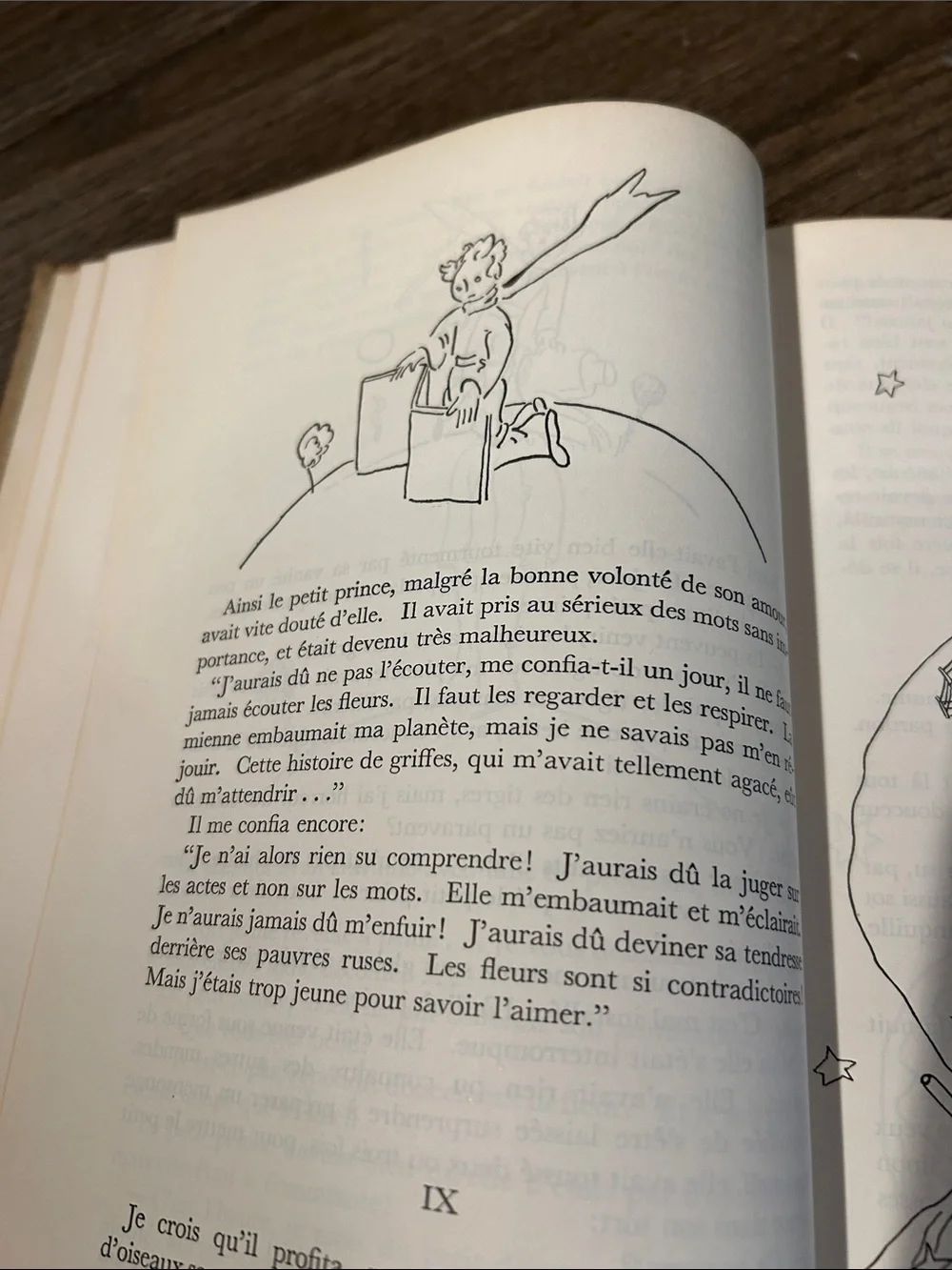 Vintage Le Petit Prince Antoine De Saint Exupery 1946 Educational Edition